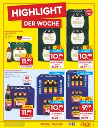 Bier Angebot im aktuellen Netto Marken-Discount Prospekt auf Seite 3