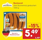 Netto Marken-Discount Spelle - Bockwurst Angebot im Prospekt Bockwurst bei Netto Marken-Discount im Spelle Prospekt für 5,49 €