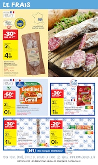 Promotion Saucisson dans le prospectus Carrefour Market, valable du 03/11/2026 au 15/11/2026 Promo Saucisson dans le catalogue Carrefour Market du moment à la page 6