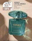 Crystal Emerald Eau de Parfum von Versace für 53,95 € bei Müller im Angebot Crystal Emerald Eau de Parfum von Versace im aktuellen Müller Prospekt