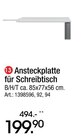 Ansteckplatte für Schreibtisch Angebote bei Zurbrüggen Bergkamen für 199,90 €