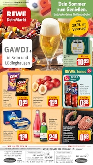 REWE Selm Prospekt der aktuellen Woche, gültig von 26.05.2025 bis 31.05.2025 Aktueller REWE Selm Prospekt "Dein Markt" mit 33 Seiten