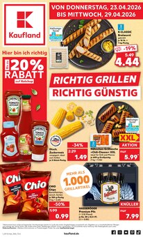 Chips im Kaufland Prospekt "RICHTIG GRILLEN - RICHTIG GÜNSTIG" mit 8 Seiten (Aachen)
