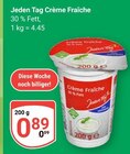 Crème Fraîche Angebote von Jeden Tag bei GLOBUS Neubrandenburg für 0,89 €