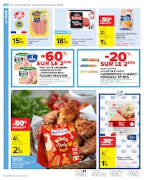 Prix et réduction Bleu dans le prospectus Carrefour Market en cours Offre Bleu dans le catalogue Carrefour Market du moment à la page 26