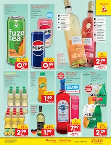 Wasser im Netto Marken-Discount Prospekt "Aktuelle Angebote" mit 76 Seiten (Berlin)