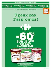 Promos Glace dans le catalogue "J’peux pas, J’ai promos !" de Carrefour Proximité Glace en promo dans le catalogue Carrefour Proximité à la page 1