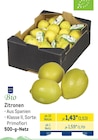 Bio Zitronen von METRO Chef für 1,53 € bei METRO im Angebot Bio Zitronen von METRO Chef im aktuellen METRO Prospekt