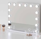 Miroir coiffeuse led à poser 1050 lm - Castorama à Pau Miroir coiffeuse led à poser 1050 lm en promo chez Castorama Pau à 59,90 €