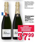 Champagne La Réserve brut Angebote von Palmer bei E center Baden-Baden für 37,99 €