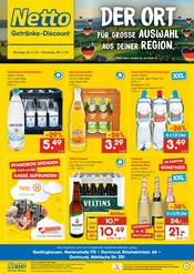 Aktueller Netto Marken-Discount Prospekt mit Gerolsteiner, "DER ORT, AN DEM DU IMMER AUSGEZEICHNETE PREISE FINDEST.", Seite 1