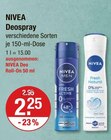Fresh Active Deospray im Angebot bei V-Markt in Memmingen Fresh Active Deospray Angebote von NIVEA bei V-Markt Memmingen für 2,25 €