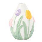 Aktuelles Vase mit Tulpen-Motiven Angebot bei Ernstings family in Mannheim ab 9,99 €