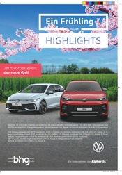 Aktueller Volkswagen Werkstatt & Auto Prospekt in Waldkirch und Umgebung, "Ein Frühling voller Highlights" mit 10 Seiten, 13.04.2024 - 26.04.2024