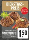 EDEKA Kerken - Partyfrikadellen Angebot im Prospekt Partyfrikadellen bei EDEKA im Kerken Prospekt für 1,50 €