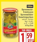 Spreewälder Gewürzgurken von Spreewald-Feldmann im aktuellen EDEKA Prospekt