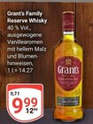 Aktuelles Family Reserve Whisky Angebot bei GLOBUS in Rostock ab 9,99 €
