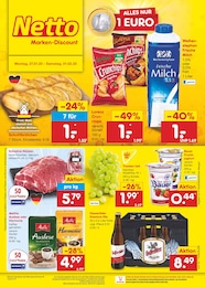 Netto Marken-Discount Prospekt "Aktuelle Angebote" für Lübbenau, 56 Seiten, 27.01.2025 - 01.02.2025