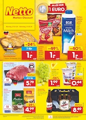 Aktueller Netto Marken-Discount Discounter Prospekt in Drachhausen und Umgebung, "Aktuelle Angebote" mit 56 Seiten, 27.01.2025 - 01.02.2025