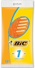 Rasoirs jetables Sensitive 1 lame x12 - BIC en promo à 1,40 € chez Netto Rasoirs jetables Sensitive 1 lame x12 - BIC dans le catalogue Netto
