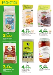 Prix et réduction Couscous dans le prospectus NaturéO en cours Offre Couscous dans le catalogue NaturéO du moment à la page 6