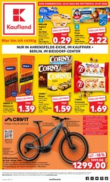 Kaufland Prospekt für Berlin mit 8 Seiten Kaufland Prospekt "EXTRA-ANGEBOTE" für Berlin, 8 Seiten, 23.07.2026 - 29.07.2026