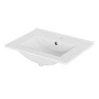 Promo Plan vasque céramique Aruna  L. 61 x P. 46,5 x H. 17 cm à 39,00 € dans le catalogue Brico Dépôt à Sébazac-Concourès
