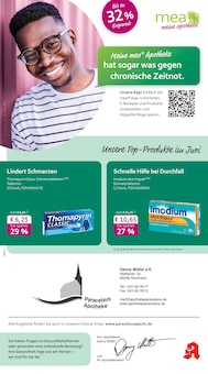 Aktueller mea - meine apotheke Prospekt für Hochheim (Main) und Ungebung, Seiten zum blättern mea - meine apotheke Prospekt Unsere Juni-Angebote mit Seiten in Hochheim (Main) und Umgebung