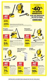 Aspirateur en promo dans le catalogue Carrefour à la page 54