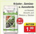 Aktuelles Kräuter-, Gemüse- u. Aussaaterde Angebot bei Zimmermann in Mainz ab 1,99 €