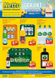 Volvic im aktuellen Netto Marken-Discount Prospekt (Brandenburg (Havel)) Volvic im Netto Marken-Discount Prospekt "DER ORT, AN DEM DU IMMER AUSGEZEICHNETE PREISE FINDEST." mit 2 Seiten (Brandenburg (Havel))