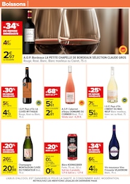 Prix et réduction Vin Blanc dans le prospectus Carrefour en cours Offre Vin Blanc dans le catalogue Carrefour du moment à la page 46