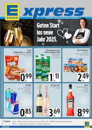 EDEKA Prospekt für Augsburg: "Guten Start ins neue Jahr 2025.", 4 Seiten, 30.12.2024 - 04.01.2025