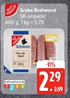 Grobe Bratwurst von gut & günstig für 2,29 € bei EDEKA im Angebot Grobe Bratwurst von gut & günstig im aktuellen EDEKA Prospekt
