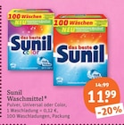 Waschmittel Universal von Sunil im aktuellen tegut Prospekt für 11,99 €