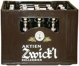 Aktuelles Bayreuther Aktien Zwick’l Kellerbier Angebot bei REWE in Bietigheim-Bissingen ab 14,99 €