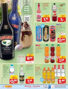 Mineralwasser im Netto Marken-Discount Prospekt "Aktuelle Angebote" mit 60 Seiten (Bremen)