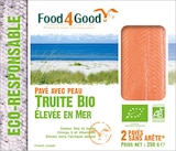 Promo Pavé de truite avec peau x 2 à 9,99 € dans le catalogue NaturéO à Cesson