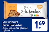Feiner Rührkuchen im ALDI SÜD Prospekt Feiner Rührkuchen von Meine Kuchen Welt im aktuellen ALDI SÜD Prospekt für 1,69 €