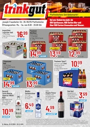 Trinkgut Discounter Prospekt der aktuellen Woche mit 4 Seiten, gültig von 15.12.2025 bis 20.12.2025, in Pörnbach und Umgebung Aktueller Trinkgut Discounter Prospekt in Pörnbach und Umgebung, "Aktuelle Angebote" mit 4 Seiten, 15.12.2025 - 20.12.2025