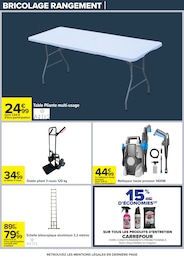 Offre Echelle Télescopique dans le catalogue Carrefour du moment à la page 76