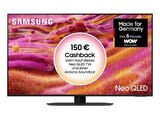 GQ43QN90F Mini LED / Neo QLED 4K TV (43 Zoll 108 cm, UHD 4K, SMART TV) im MediaMarkt Saturn Prospekt GQ43QN90F Mini LED / Neo QLED 4K TV (43 Zoll 108 cm, UHD 4K, SMART TV) von SAMSUNG im aktuellen MediaMarkt Saturn Prospekt für 759,99 €