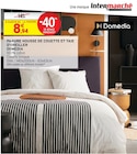 Parure housse de couette et taie d'oreiller - DOMEDIA - Intermarché Hyper à Gap Parure housse de couette et taie d'oreiller - DOMEDIA en promo chez Intermarché Hyper Gap à 8,94 €