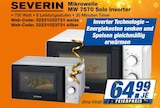 Mikrowelle MW 7570 Solo Inverter weiss Angebote von SEVERIN bei expert Hameln für 64,99 €