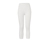 3/4-Leggings mit Spitzenborte, weiß für 9,99 € bei Tchibo im Supermarkt im Angebot 3/4-Leggings mit Spitzenborte, weiß im aktuellen Tchibo im Supermarkt Prospekt