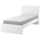 Bettgestell mit Matratze weiß/Vesteröy mittelfest 90x200 cm Angebote von MALM bei IKEA Menden für 273,00 €