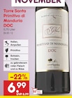 Torre Santa Primitivo di Manduria DOC im Netto Marken-Discount Prospekt Torre Santa Primitivo di Manduria DOC von  im aktuellen Netto Marken-Discount Prospekt für 6,99 €