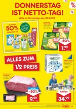 Netto Marken-Discount Prospekt "DONNERSTAG IST NETTO-TAG!", 2 Seiten, für Herrsching, 09.04.2020 - 11.04.2020 Netto Marken-Discount Prospekt "DONNERSTAG IST NETTO-TAG!", 2 Seiten, für Herrsching, 09.04.2020 - 11.04.2020