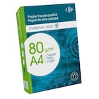 Ramette de papier 500 feuilles - CARREFOUR en promo chez Carrefour Ivry-sur-Seine à 4,95 €