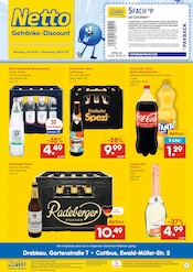 Aktueller Netto Marken-Discount Prospekt mit Coca Cola, "DER ORT, AN DEM DU IMMER AUSGEZEICHNETE PREISE FINDEST.", Seite 1